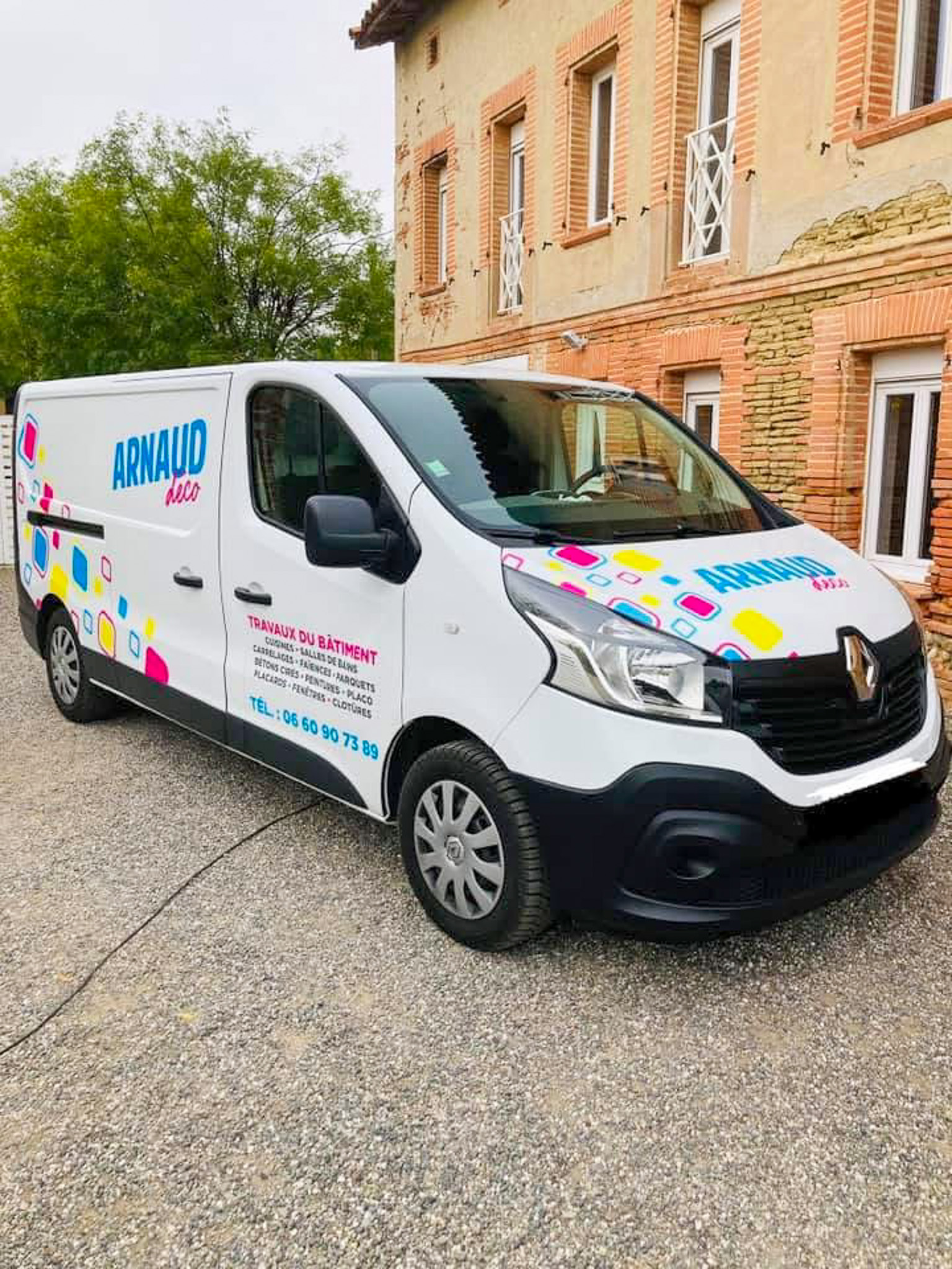 Camion Arnaud Déco — intervention à Auterive et alentours